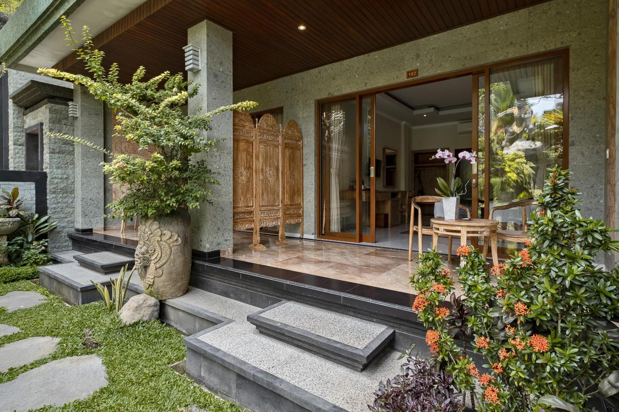 Gynandha Ubud Cottage ภายนอก รูปภาพ