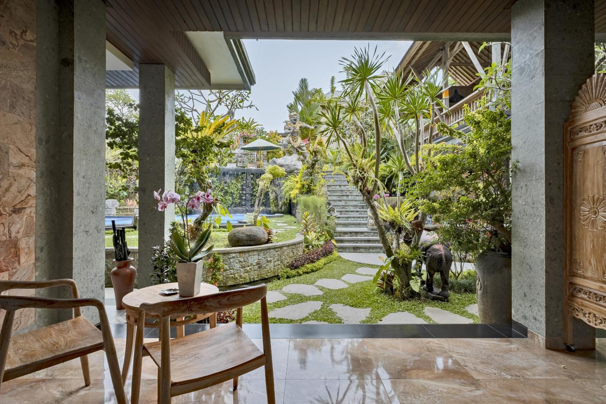 Gynandha Ubud Cottage ภายนอก รูปภาพ